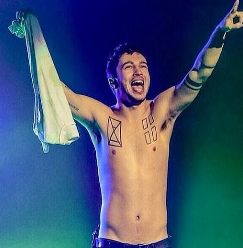 Tyler Joseph And His Tattoo